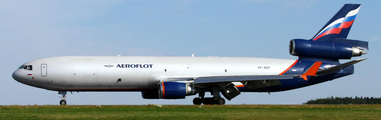 Resultado de imagen para Aeroflot Boeing MD-11 BCF